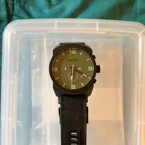 Diesel Men’s Olive Dial Chrono Watch DZ-4194